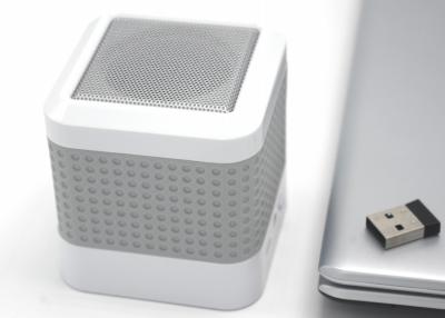 China HSP / HFP HiFi Super Bass Cube Bluetooth Speaker Clear Treble for sale