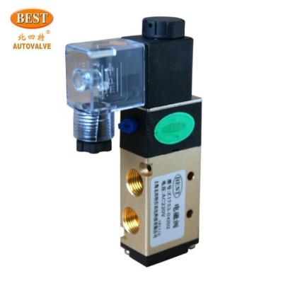 China General Z173 5 port 2 position Way Pilot Operated Pneumatic Directional control solenoid air valve 24V 220v for sale