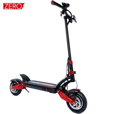 China Newest 10X Scooter 10inch Dual Motor Zero Free High Speed ​​Electric Scooter 60V 23Ah 2400W E-scooter 65km/h With Free Gifts for sale