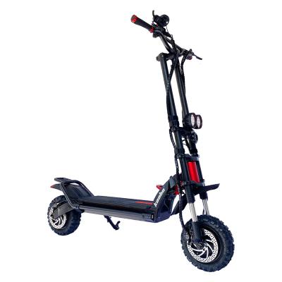 China Original Kaabo Wolf Warrior 11 60V 35Ah Dual Battery 1200W*2 Motor Max Speed ​​80km/h 11inch Monster Kaabo Unisex E-scooter for sale