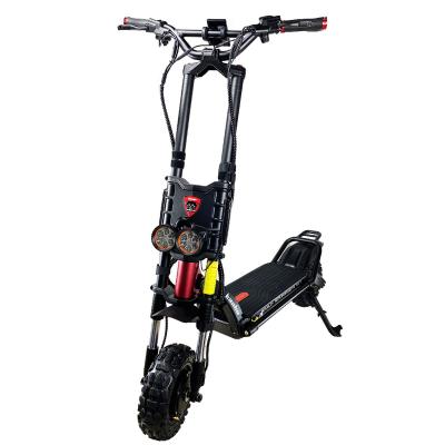 China Original EU Kaabo Wolf King GT pro version 72V 35AH Max Speed ​​100km/h TFT Display Sine Wave Controller SUV unisex black current black scooter for sale