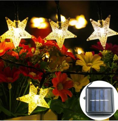 China Cooper wire string light definitely recommend! Interesting and Different Strobe Arrangements LED Christmas Star Light String for sale