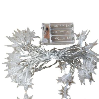 China Outdoor Led Christmas Light Falling Christmas Starburst String Night Light Christmas Decorations Wholesale Fairy Star Decorations for sale