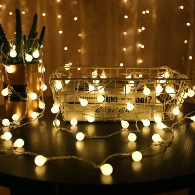 China 8 Modes 100 LED Fairy Lights Wedding Party Mini Led Ball Light Globe Fairy String Christmas Outdoor Tree Decoration for sale