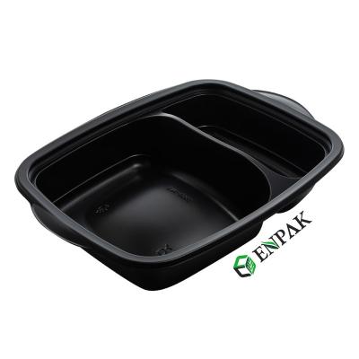 China EVOH Microwavable Microwave To Go Lunch Box Takeaway Food Container for sale