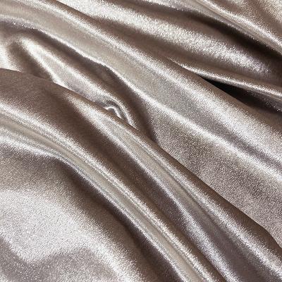 China Golden velvet High End Gorgeous Outstanding Good Stretch Golden Velvet Fabric For Garments Dress for sale