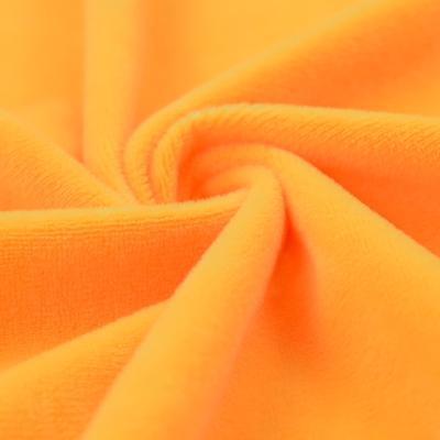 China Super soft fabric Factory Direct Popular Various Colors 100%Polyester Cushions Garments Crystal Super Soft Fabric for sale