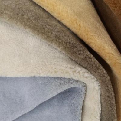 China Cashmere faux Factory Direct Winter Season Solid Color Plain Various Colors Cashmere Faux 100%Polyester Plush Fabric for sale