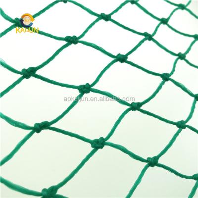 China HDPE +UV stabilized/manufacturing high quality safety net golf/PP HDPE playground safety rope balcony/safety net made in china for sale