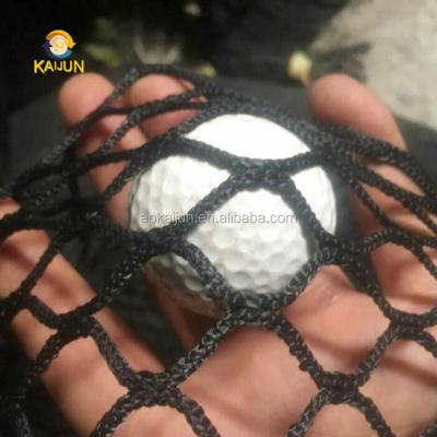 China HDPE +UV Stabilized / Black Nylon PP Golf Barrier Nets , Golf Driving Range Nets for sale