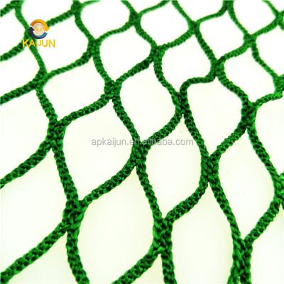 China HDPE +UV stabilized/pp knotless netting for truck and container cargo net/sport net/golf net made in china for sale