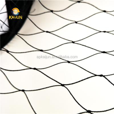 China HDPE +UV Stabilized/Fruit Tree PP Protective Net 25' X 50' Netting For Bird Poultry Aviary Play Parque Black for sale