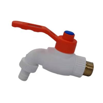 China Factory Supply 115g Modern High Quality Plastic Iron Handle Plastic Turkey Tap Turkey Bibcock Turkey Tap for sale