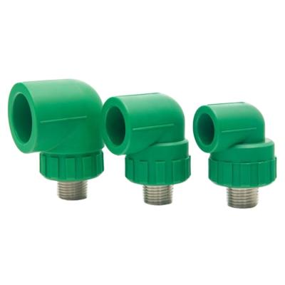 China Durable PPR PPR High Pressure Plastic Pipe Fittings For Water And Home Pipe PPR Reducing Elbow for sale