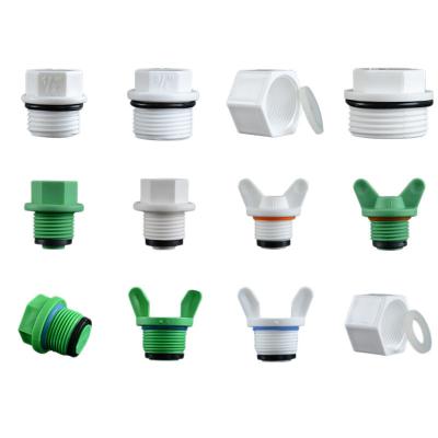 China China factory wholesale high quality durable ppr pipes and fittings 1/2mm-1mm plastic thread socket for sale