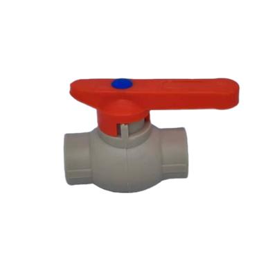 China General Good Quality Upvc Ppr Ball Valve Plastic Ball Valve For Water Supply for sale