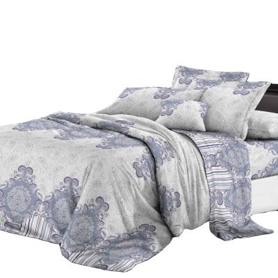 China Hot Selling Soft Feeling Tear-Resistant/Dye Dispersion Printed 100% Polyester Fabric For Home Textile Bedding Set for sale