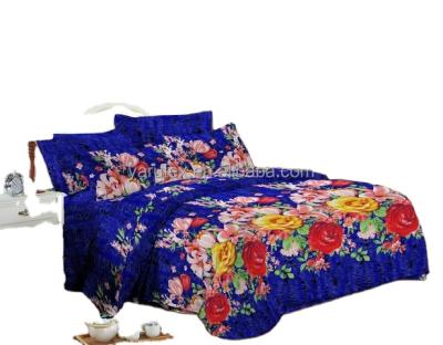 China Hot Sale Waterproof Polyester 100% Colorful Knit Printed Fabric For Making Bed Sheets for sale