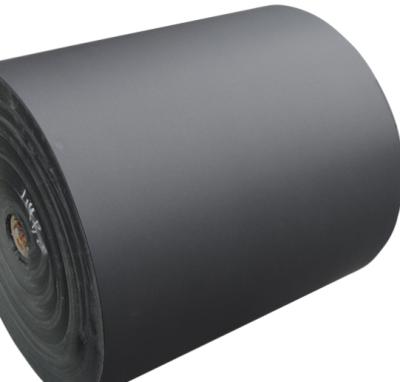 China 120-450gsm waterproof customer sized black paper, double sided black paper, black kraft paper in sheets for sale