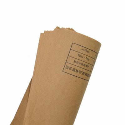 China Factory Supply 70-100 Gram Weight Waterproof Environmental Recycled Kraft Paper for sale