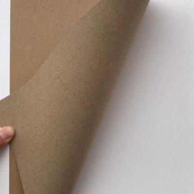 China Semi Waterproof Brown Color Kraft Liner Paper , Box Liner Kraft Paper for sale