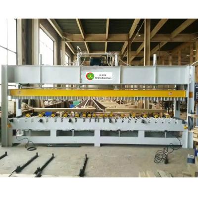 China Building Material Shops High splicing efficiency hydraulic wood  clamp carrier for wood processing for sale