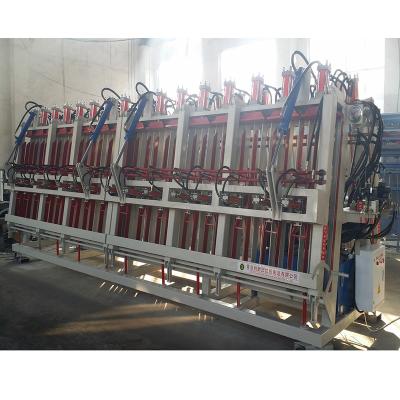 China Artificial board industry Furniture manufacturing wood composer composser Double-Side hydraulic clamp carrier For Woodworking for sale