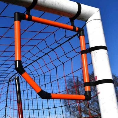 China Top Soccer Goal Target Corner Shooting Bins Outdoor Exercising Skills Frame Highly Visible PVC Flip Corner Shooting Corner Target for sale