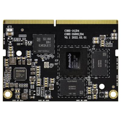 China Server/Workstation Rockchip RK3588S Octa Kernel Open Source Android Linux OS AI Developer NPU 6.0tops rk3588s Iot Embedded Core Board 12.0 for sale