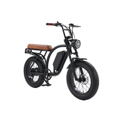 China 2021 Road Steel Most Popular Chinese City Dirt Fat Tire Mountain Folding Long Range 20Inch Electric Bike for sale