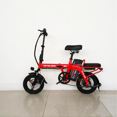 China Environmental Friendly Carbon Fiber Fast Electric Bike Street Electric Folding Bike for sale