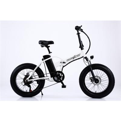 China Cheap carbon fiber 20 inch folding electric bike fat tire electric bicycle for boys for sale