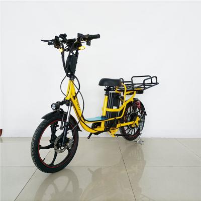 China Quality Carbon Steel Fattire City Steady Electric Bike Cargo Electric Bikes for sale