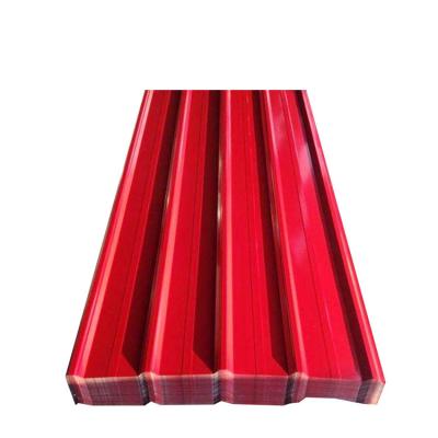 China SPCC PPGI Roofing Sheet Roof Sheet Galvalume Corrugated RAL Color Coated Cold Rolled Corrugated Steel for sale