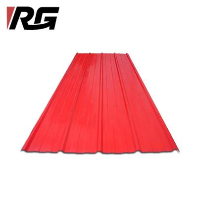 China SPCC Color Roofing Sheet PPGI /Color Coated Galvanized Corrugated Metal Roofing Sheet for sale