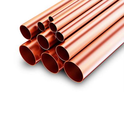 China Oil Cooler Pipe Straight Lengths Temper Manufacturers Price Refrigeration Copper Tube Ac Hard Copper Pipe For Air Condition for sale