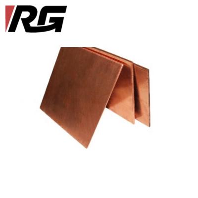 China Decoration Industry Customized Sheet Metal Alloy Pure Bronze Copper 99.99 Copper for sale