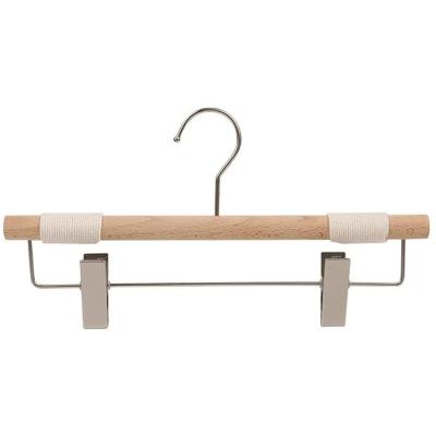 China Hemp Minimalist Clear Rope Texture Non-Slip Tape With Two Staples Wooden Hangers for sale