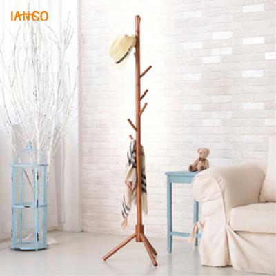 China Living Room Furniture Adjustable Rack Wood Hanger/Coat (Other) Rack for sale