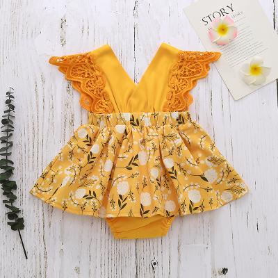 China Baby Girl Clothes Anti-Shrink Romper Manufacturer China Hot Sale Baby Romper for sale