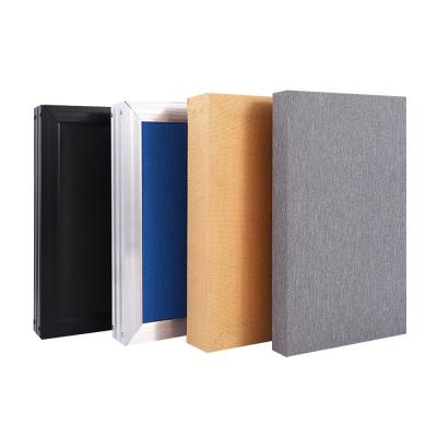 China Modern minimalism Olanglab Decorative Sound Blocking Sound Absorbing Soundproof Fabric Wrapped Acoustic Wall Panels for Recording Studio for sale