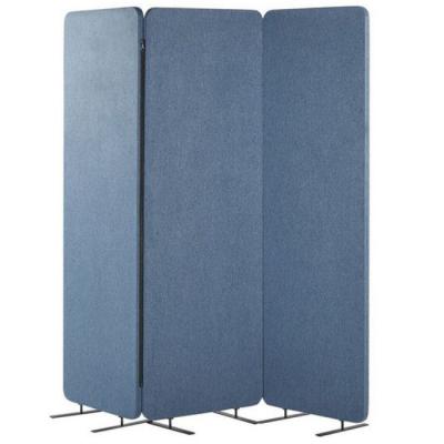 China Modern minimalism Olanglab 3Pcs Zipper Connected Lightweight Portable Partition Acoustic Room Divider Folding Sound-Dampening Wall for sale