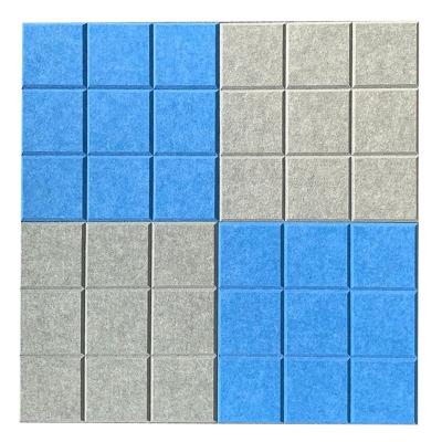 China Modern minimalism Olanglab 100% Polyester Felt Sound Blocking Sound Proof Sound Proofing Acoustic Wall Panels for sale