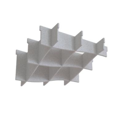 China Modern minimalism Olanglab PET Sound Dampening Soundproof Soundabsorbing Acoustic Ceiling Tiles Baffle for sale