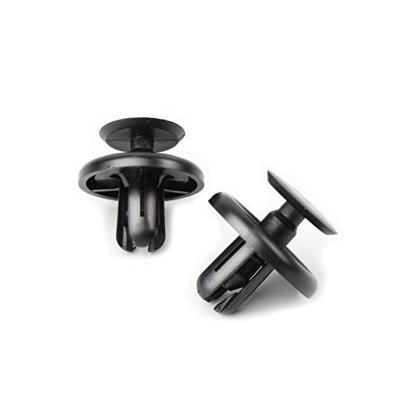 China Durable 90467-07201 Car Push Type Rivet Pin  auto plastic clips fasteners black color for sale