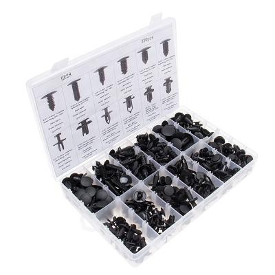 China Durable 330 pcs Auto Replacement parts Front Door Trim plastic Panel Retainers Clips kit for sale