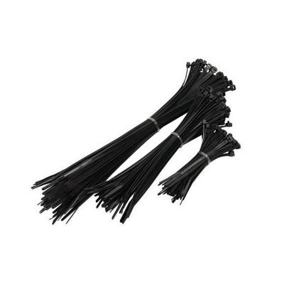 China Durable high quality  plug-in Automotive Push Mount Cable Ties black color nylon with Snap Lock winged for sale