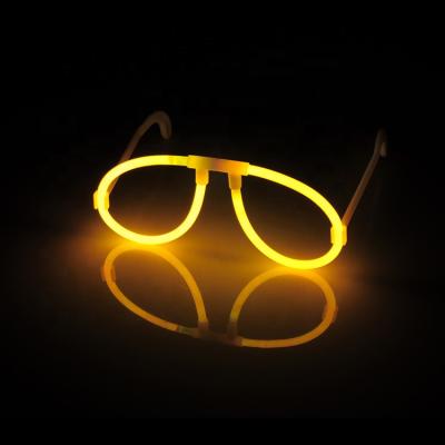 China Fancy Materials Plastic Glow Stick Glasses Eco - Friendly Gift For Entertainment for sale