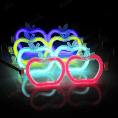 China NEW Glow Eye Glasses Glow Stick Fluorescence Glasses for sale