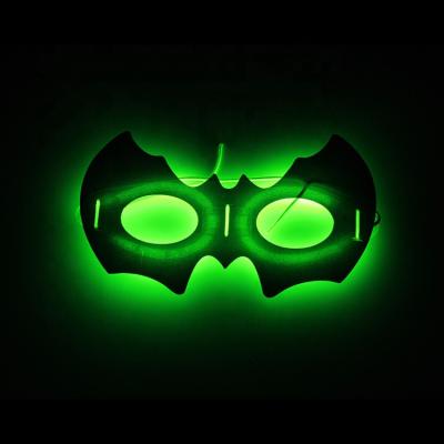 China Fun Halloween Bat Eye Mask Glow In The Dark for sale